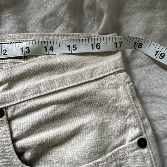 Todd Snyder Slim Japanese Selvedge Denim White Ecru Made In USA Like New Tag 32 - Picture 7 of 16
